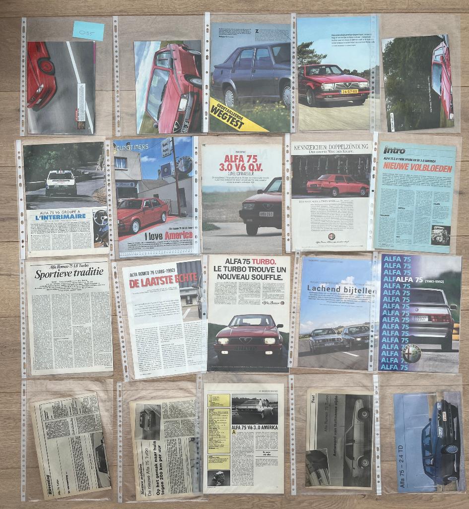 ALFA 75 ARTIKELS, Verzenden, Zo goed als nieuw, Alfa Romeo