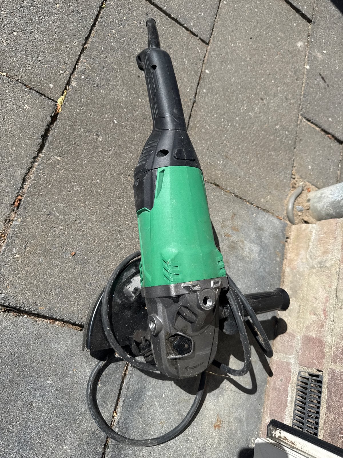 Haakse slijper Hikoki G23ST 230mm 2000W, Doe-het-zelf en Verbouw, Gereedschap | Slijpmachines, Ophalen of Verzenden, Zo goed als nieuw