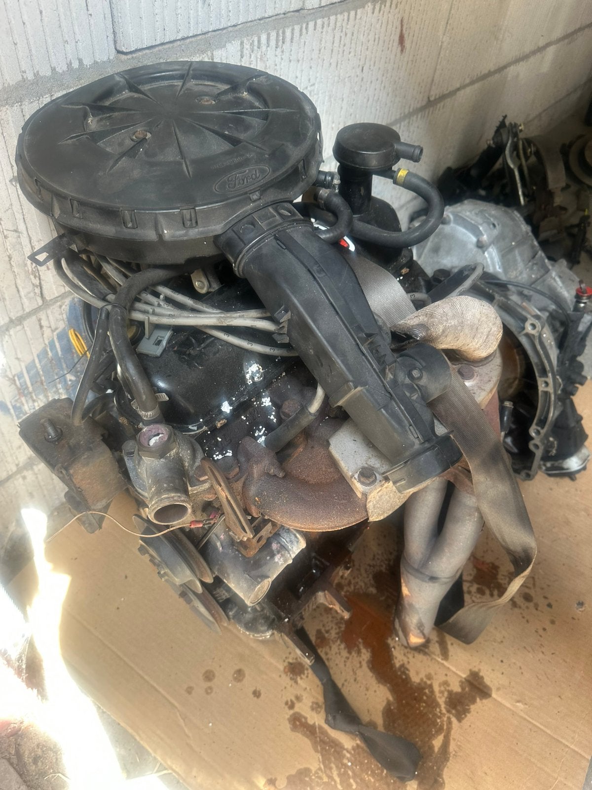 Ford fiesta mk2 1.1 valencia vv-carburateur automaatbak enz, Ophalen, Ford