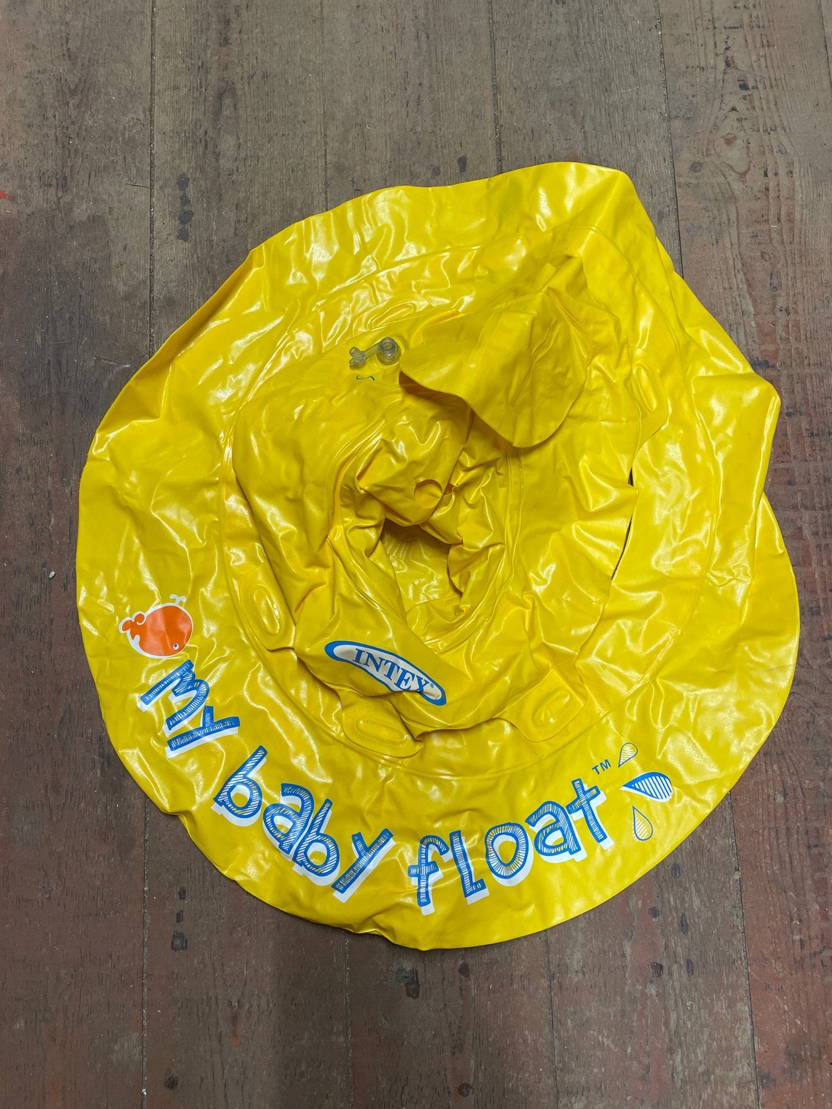 Intex My Baby Float - Gele Baby Zwemband 6-12 maanden, Ophalen of Verzenden, Gebruikt