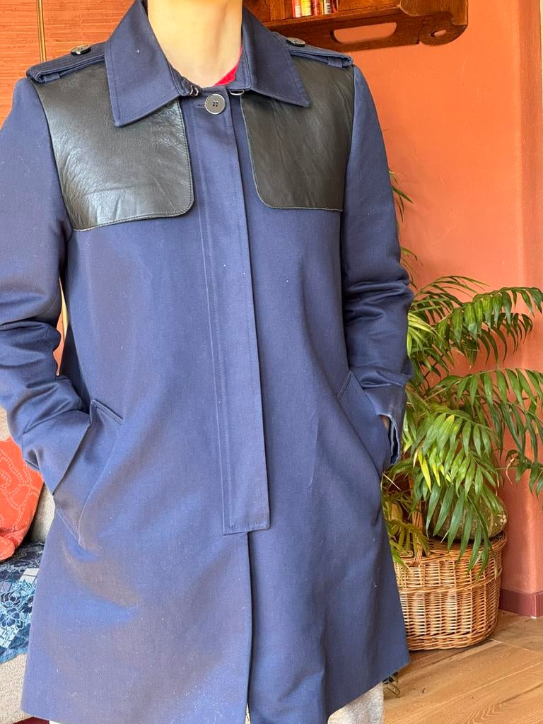 Sandro mt 36 indigo blauwe zomerjas, Ophalen of Verzenden, Zo goed als nieuw, Maat 36 (S), Blauw