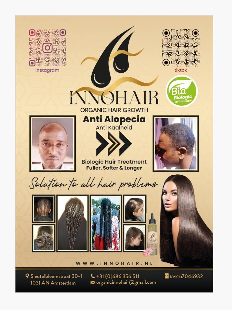 Innohair Organic hair Growth, Ophalen of Verzenden, Nieuw, Haarverzorger of -hersteller