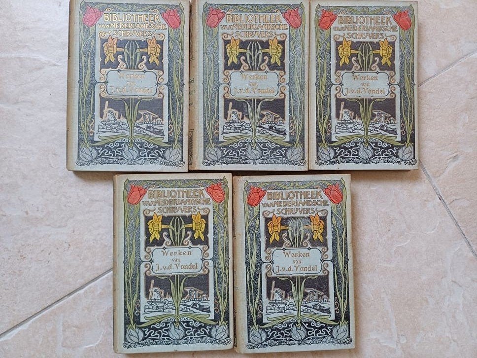 Vondel Werken - Bibliotheek van Nederlandsche Schrijvers, Ophalen of Verzenden, Joost van den Vondel