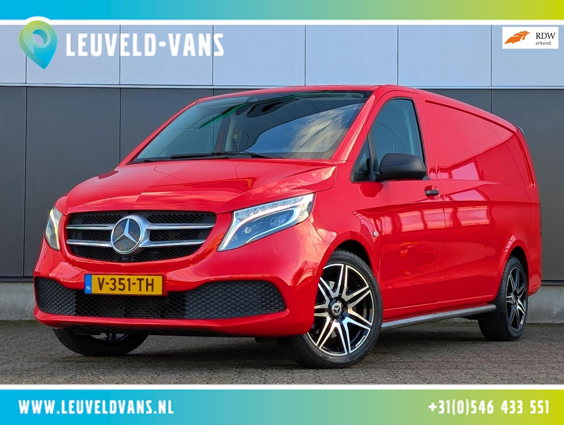 Mercedes-Benz Vito 119 CDI AUTOMAAT LED CRUISE AIRCO TREKHAA, Auto's, Automaat, Gebruikt, 1924 kg, Bedrijf