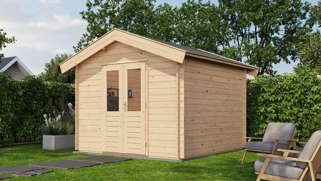 Lugarde Select Tuinhuis Twello 300x300cm - Onbehandeld