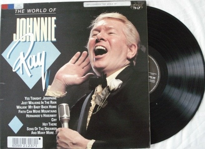 Johnnie Ray - The world of Johnnie Ray, LP, Gebruikt, Ophalen of Verzenden, Gatefold hoes