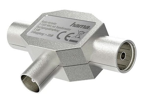 7x HAMA Radiosplitter 00205237, Ophalen of Verzenden, Nieuw, Minder dan 2 meter, Overige kabels