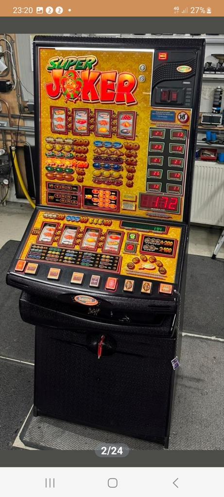 Het adres voor de mooiste gokkasten!!!, Euro, Ophalen of Verzenden, Gebruikt, Met sleutels