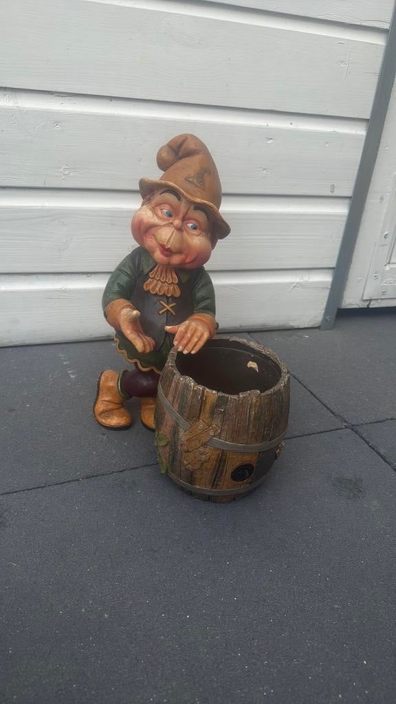 laaf plantenbak, Ophalen of Verzenden, Zo goed als nieuw, Beeldje of Poppetje