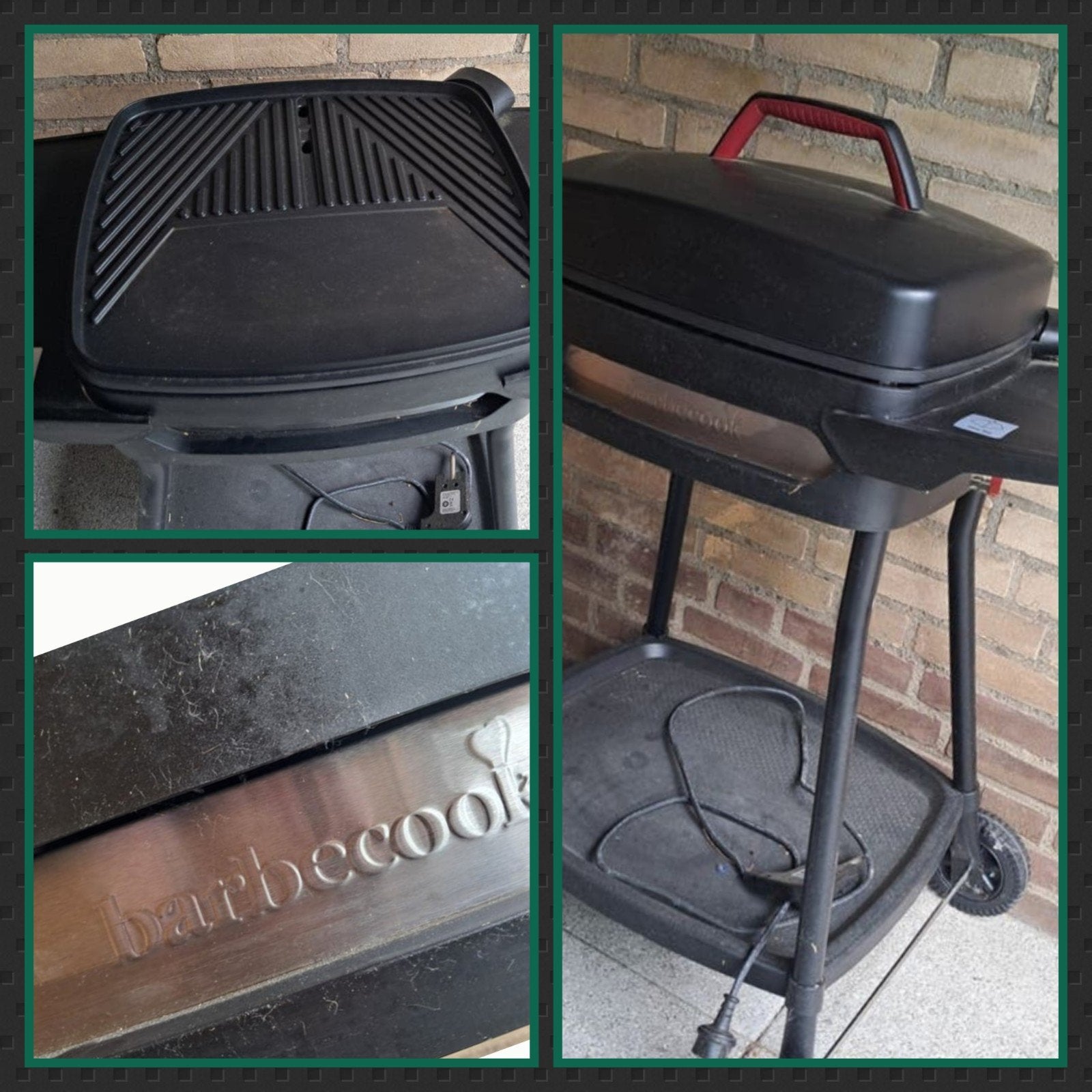 Elektrische bbq, Ophalen
