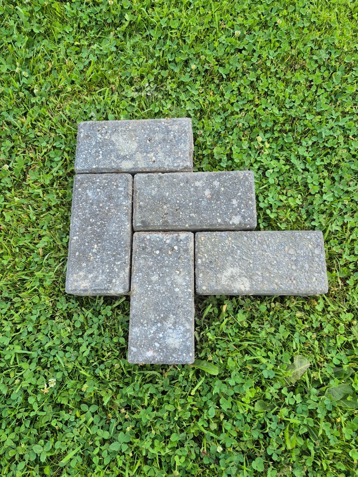 ZGAN betonklinkers 8 cm dik, Tuin en Terras, Ophalen, Klinkers, Zo goed als nieuw, 10 m² of meer