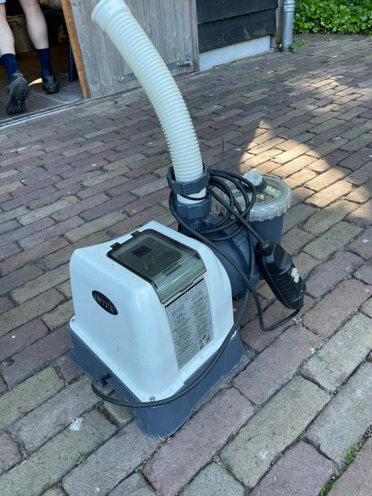 Zwembad 2x gebruikt, Ophalen, Zo goed als nieuw
