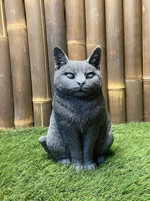 Poes nr.2348, Tuin en Terras, Tuinbeelden, Ophalen, Nieuw, Beton, Dierenbeeld