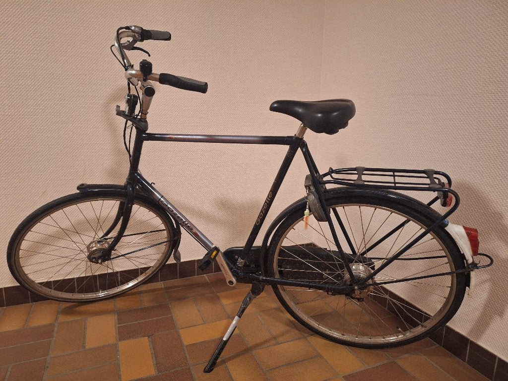 Fiets, Fietsen en Brommers, Gebruikt, Versnellingen, 57 tot 61 cm, Trommelrem