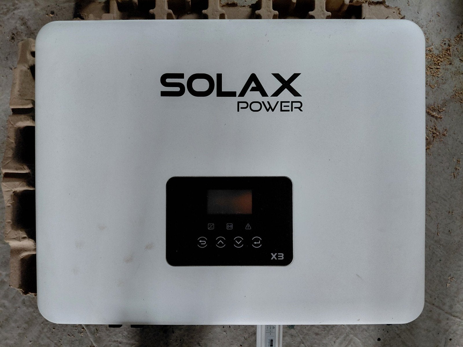 Solax Power X3-6.0-T-D omvormer met Pocket WiFi/LAN, Ophalen, Zo goed als nieuw, Compleet systeem, 200 wattpiek of meer