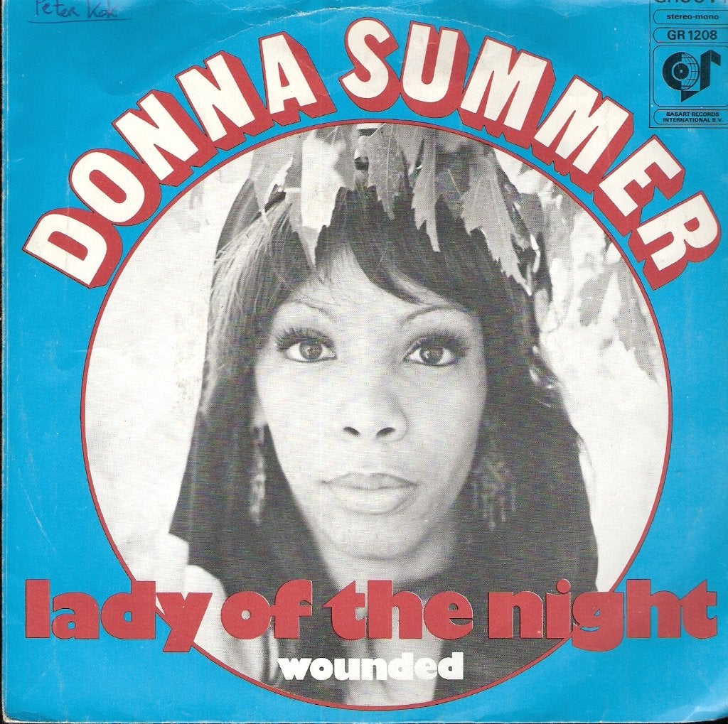 Donna Summer - Lady of The Night - Wounded -1974!!, Ophalen, Gebruikt, Pop