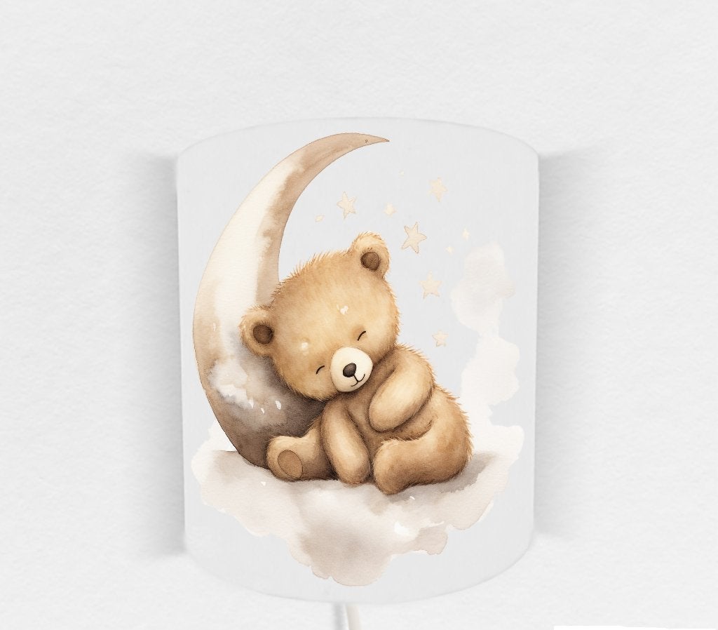 Wandlamp Beer op de Maan Little Dreamzzz, Bi & Li, Nieuw, Ophalen of Verzenden, Bilicreaties@gmail.com