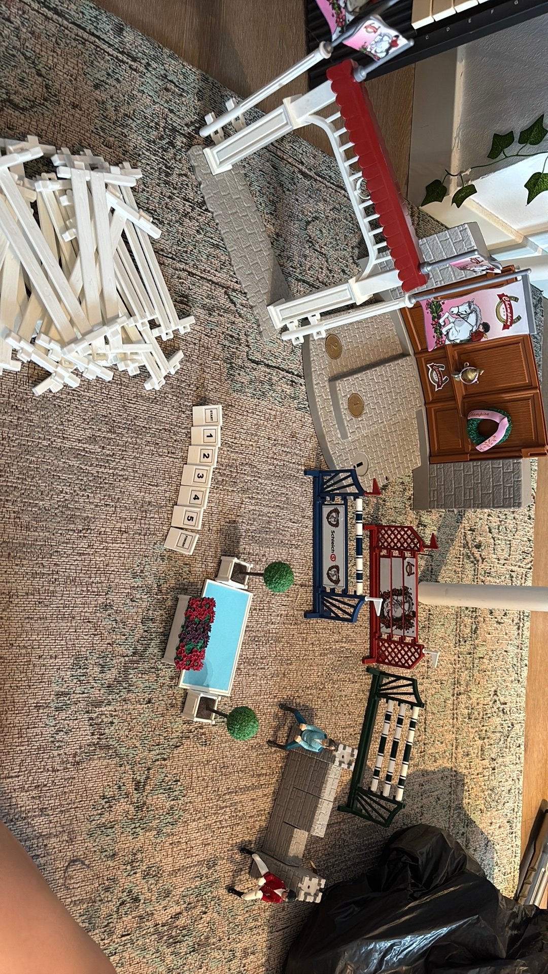 Schleich wedstrijd set, Ophalen, Zo goed als nieuw, Gelijkstroom, Overige merken
