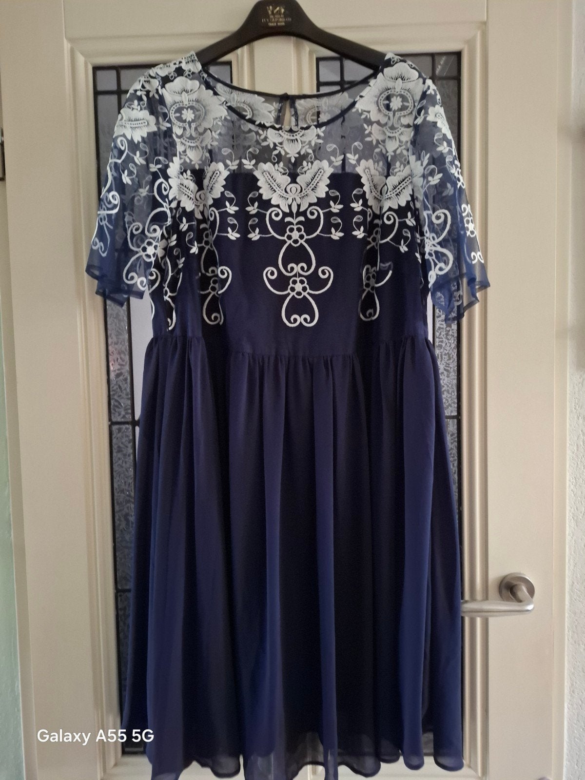 ZIZZI MAAT 46/48 ONG.JURK, Verzenden, Nieuw, Blauw, Jurk