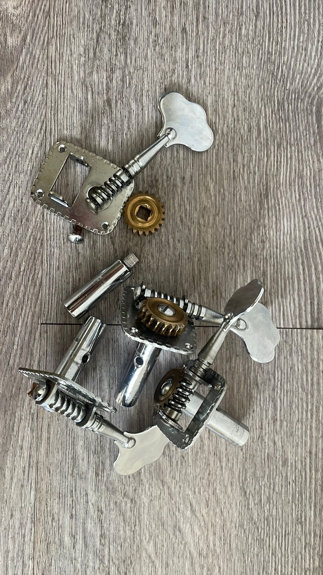 Contrabasmechanieken, Ophalen, Gebruikt, Contrabas