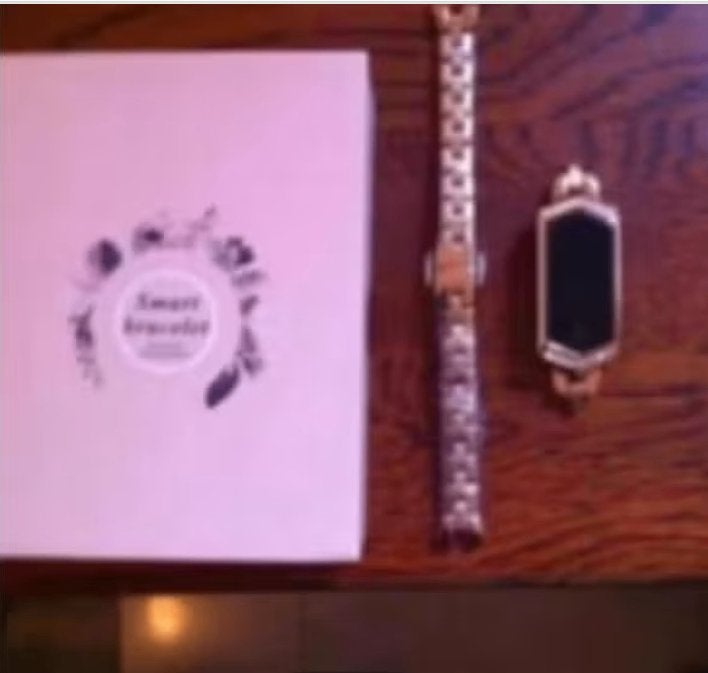 Armband/horloge met stappenteller hartrime monitor., Ophalen of Verzenden, Zo goed als nieuw, Zwart, Android