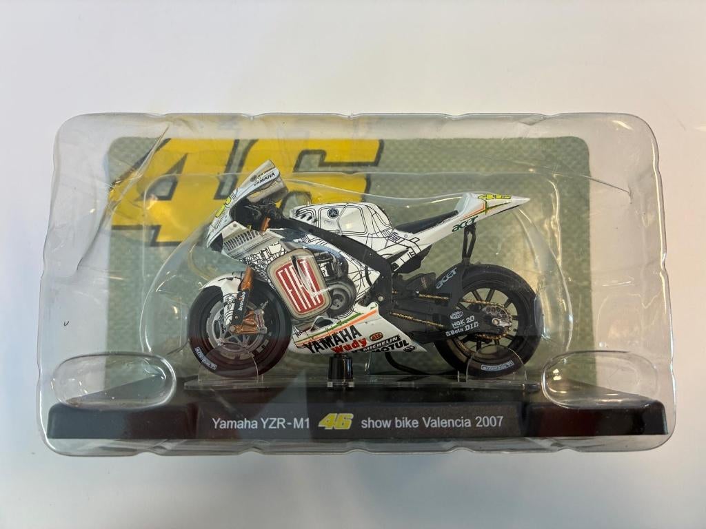 59904: Yamaha YZR-M1 - Valentino Rossi - Valencia 2007, Nieuw, Ophalen of Verzenden, Motor, Bachsatztstr. 54 D 72131 Ofterdingen, Germany