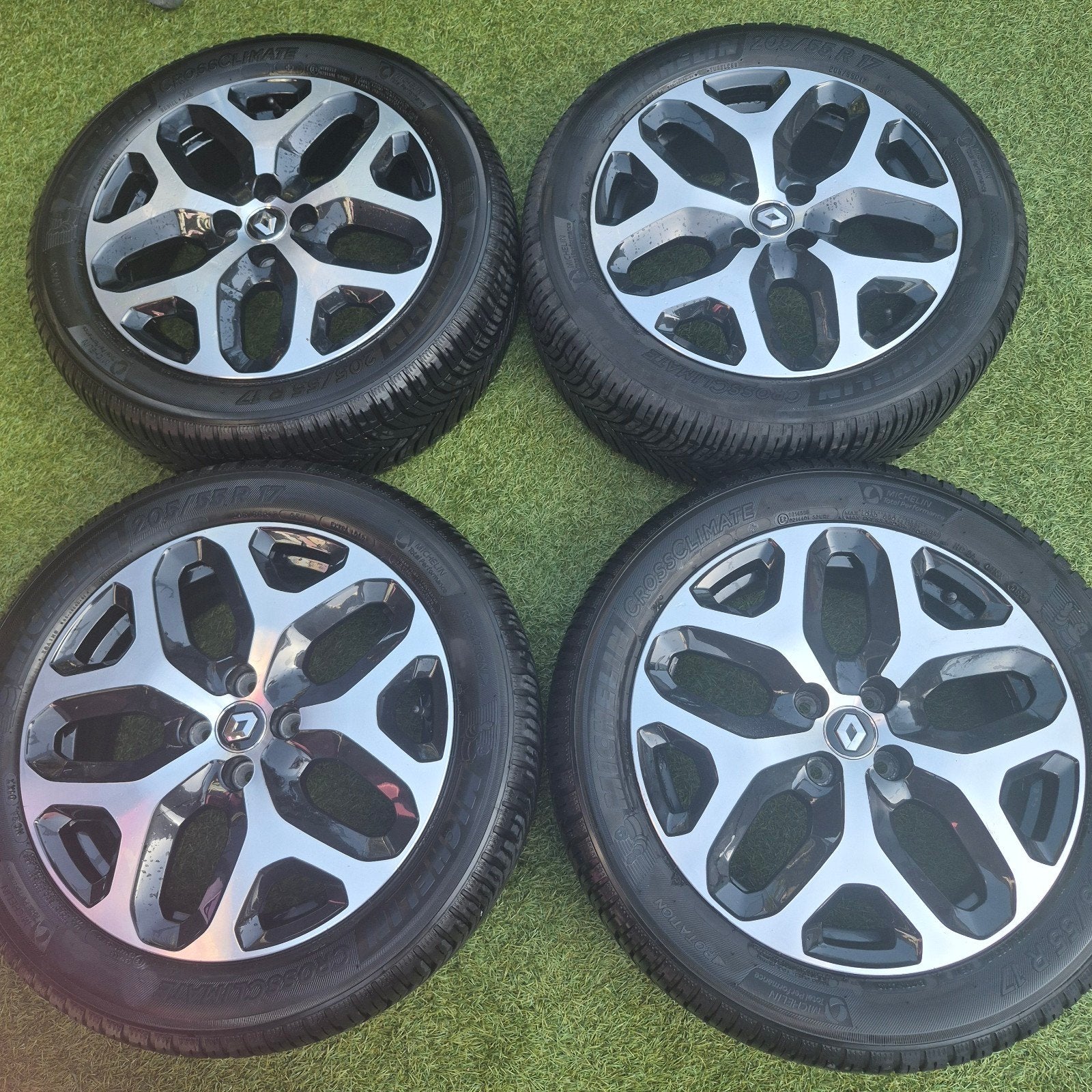 Renault captur velgen met allseason banden 17inch, 17 inch, All Season, Band(en), 205 mm