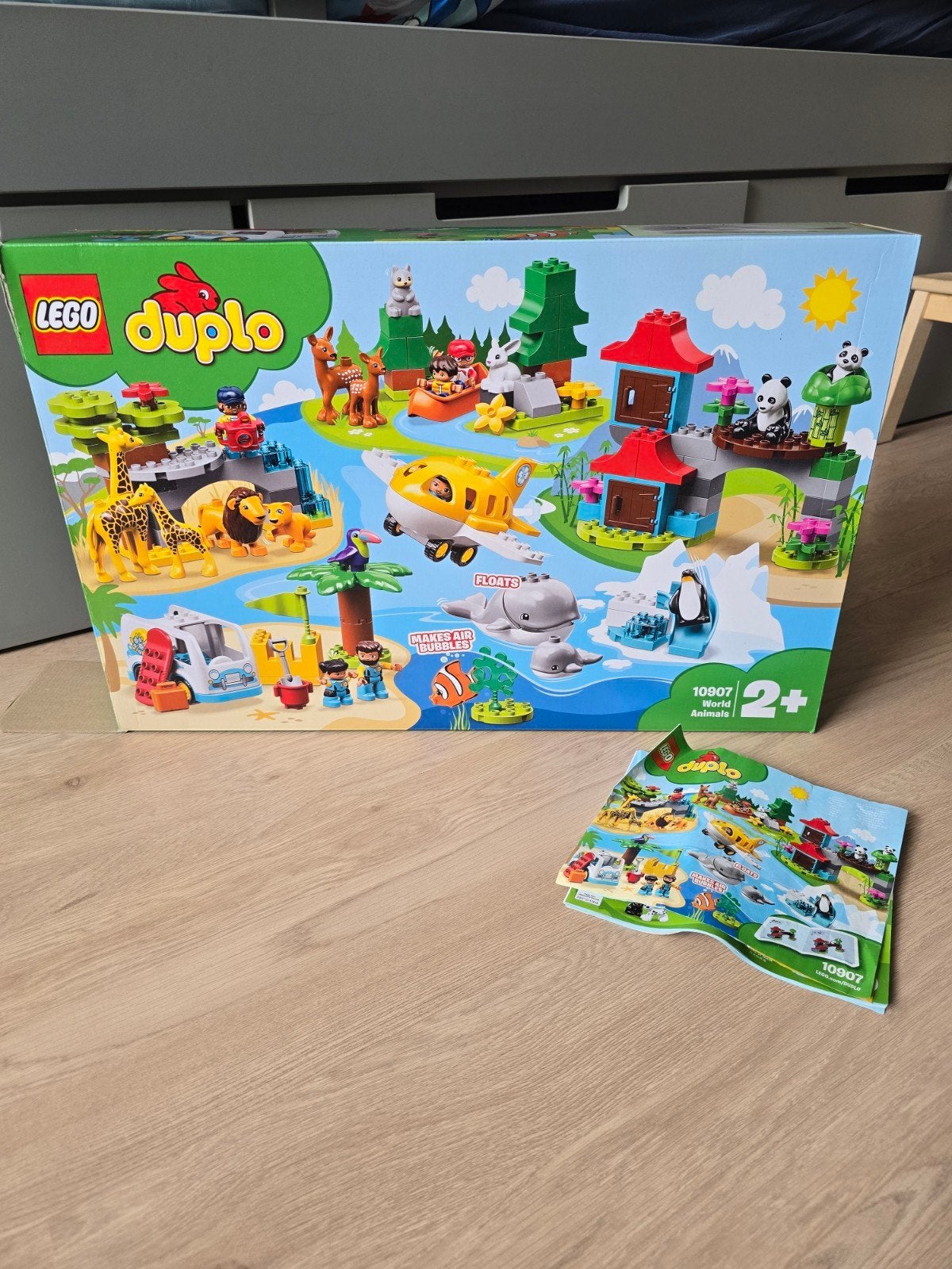 Lego Duplo Dierenwereld 10907 met extra's en zootruck, Ophalen, Gebruikt, Overige thema's, Duplo