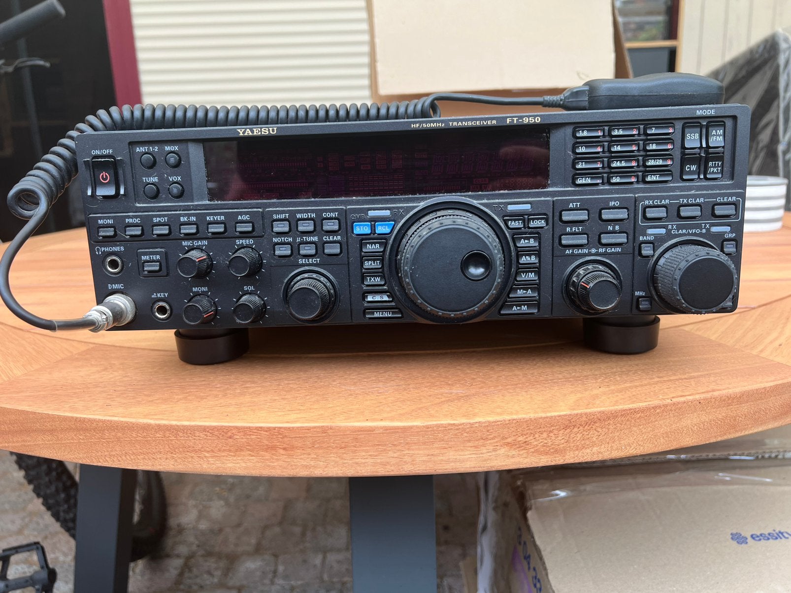 Yaesu ft950, Ophalen of Verzenden, Zo goed als nieuw, Zender en Ontvanger