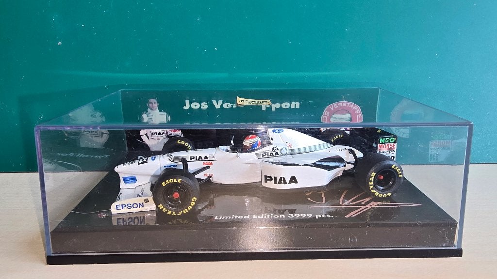 Tyrrell Ford 025 1997 Jos Verstappen, Ophalen of Verzenden, Zo goed als nieuw, Auto, MiniChamps