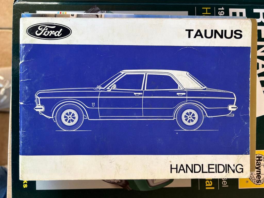 Ford Taunus In Een Oogopslag - Originele Folder, Ophalen of Verzenden, Gelezen, Ford