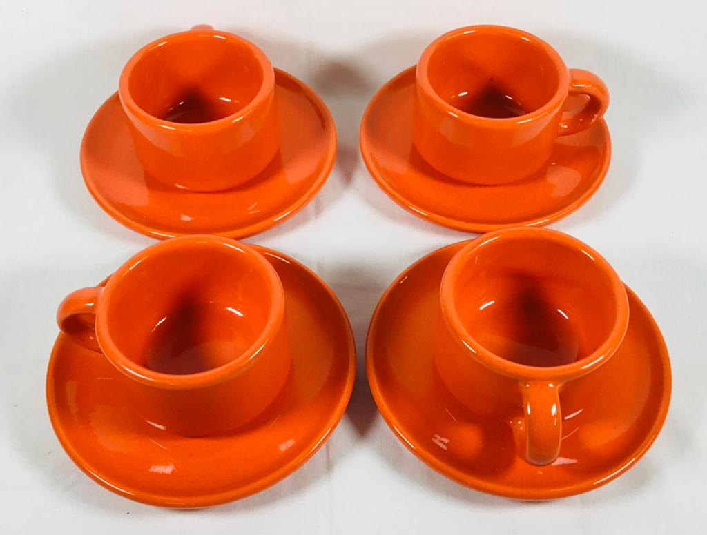 Sicart Italy 4 Vintage design expressosetjes Spagnolo 70’s, Verzenden