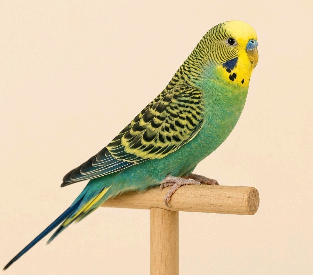Jonge grasparkiet man, Dieren en Toebehoren, Vogels | Parkieten en Papegaaien, Mannelijk, Parkiet, Tam