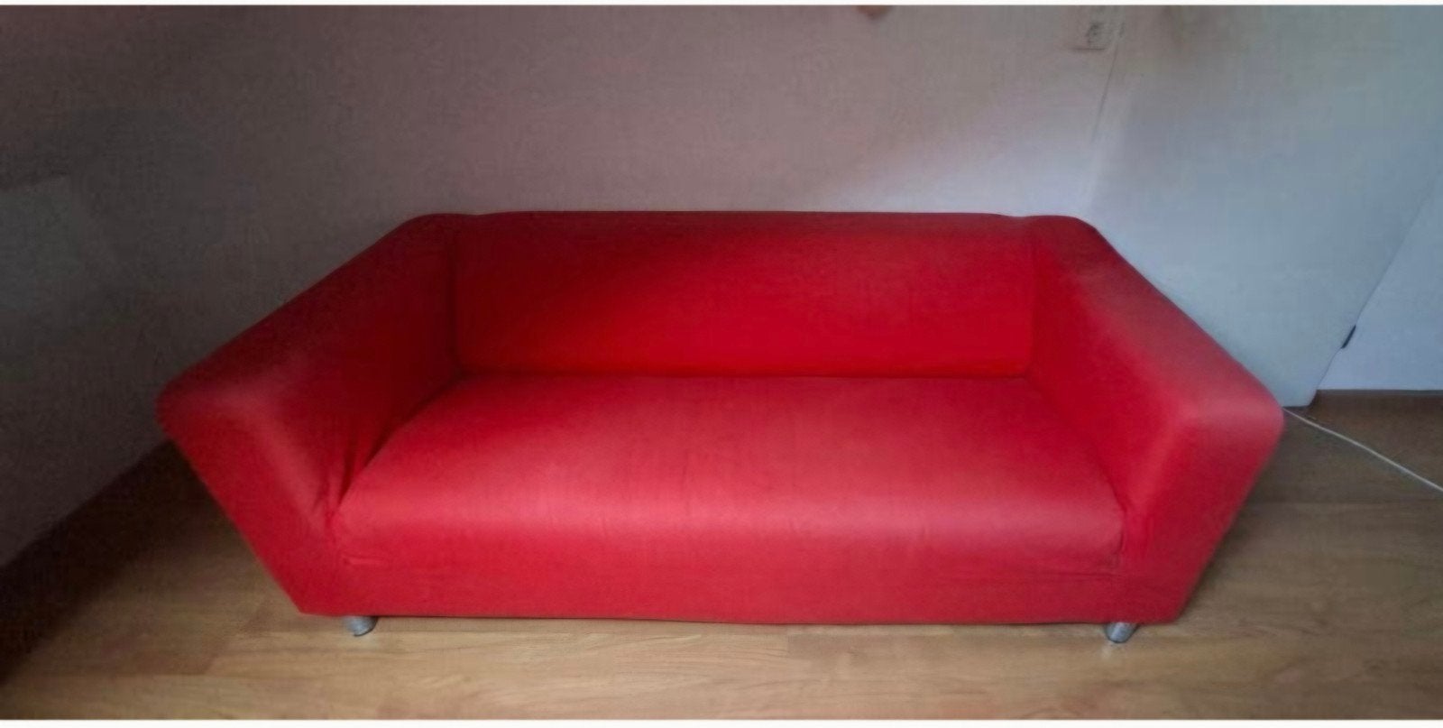 Gratis bank met afneembare hoes (Ikea), Ophalen, Gebruikt, 150 tot 200 cm, Tweepersoons