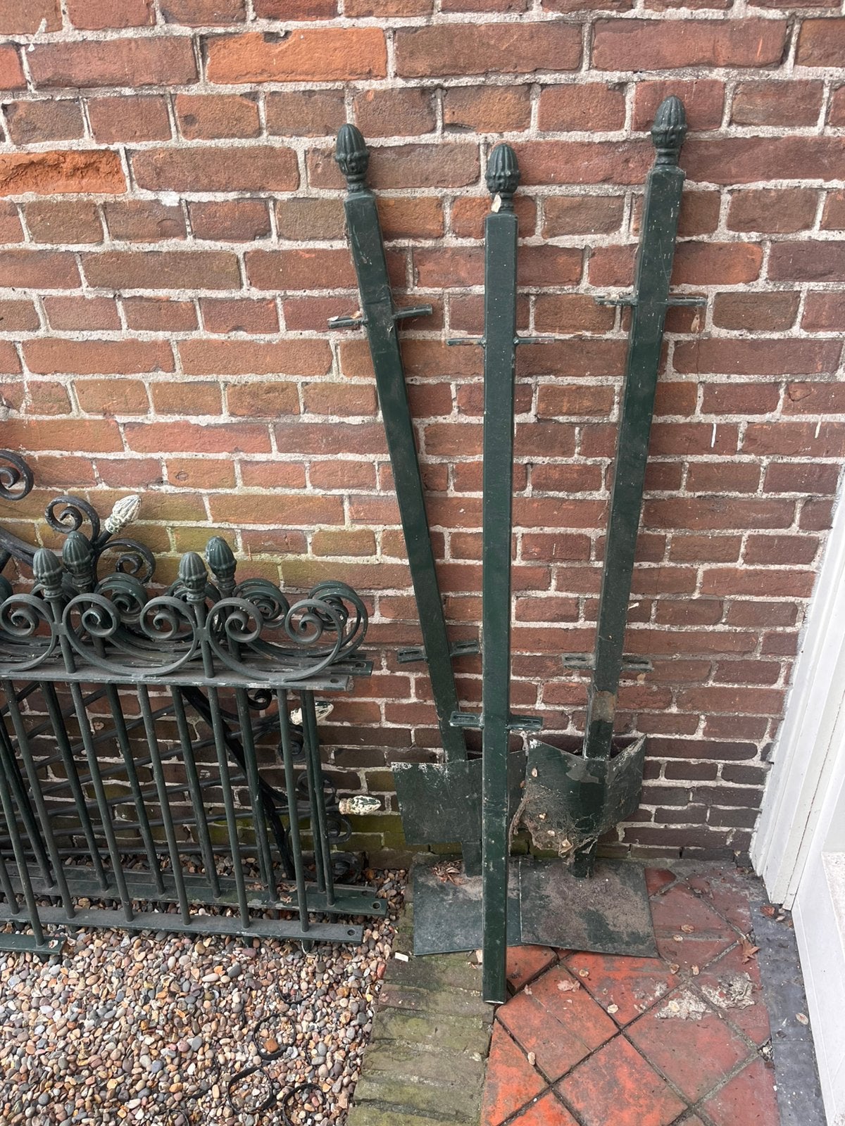 Sierhek van W vd Zwart, Ophalen, Zo goed als nieuw, IJzer