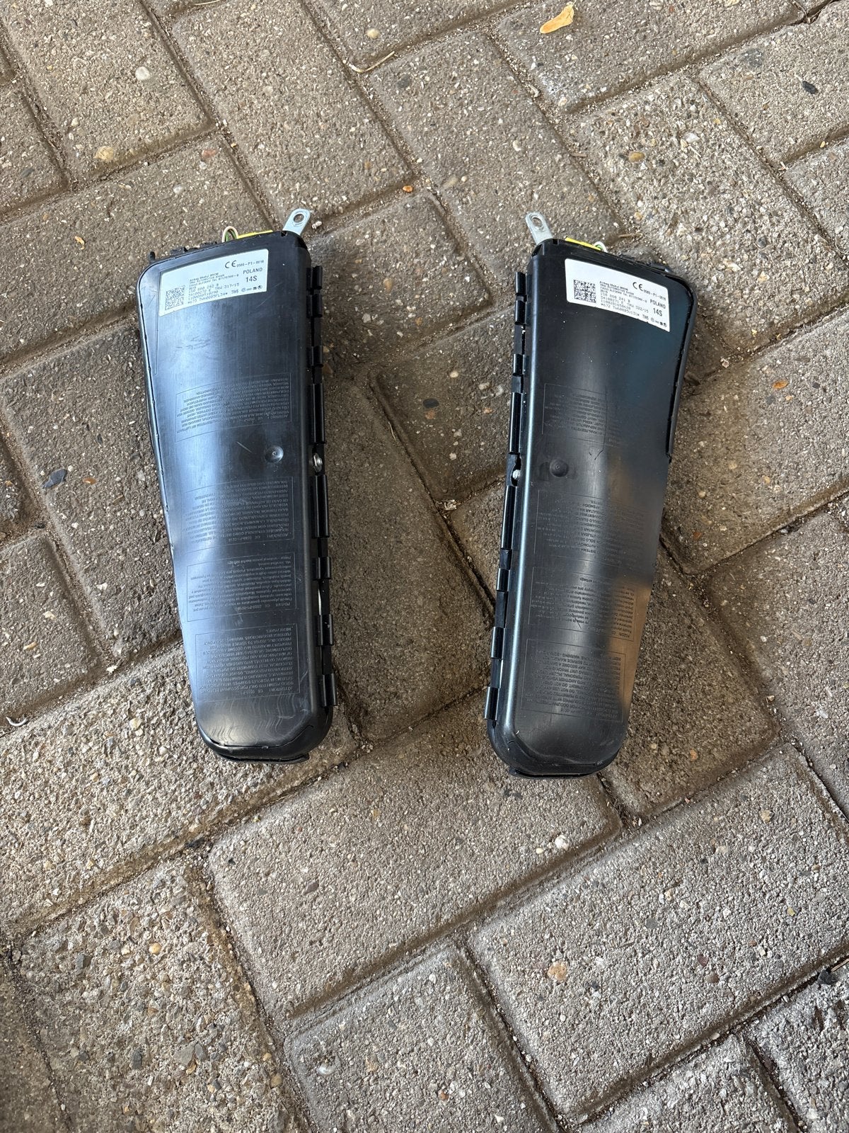2 Stoel Airbags VW UP! Bouwjaar 2015, Auto-onderdelen, Interieur en Bekleding, Ophalen, Gebruikt, Volkswagen