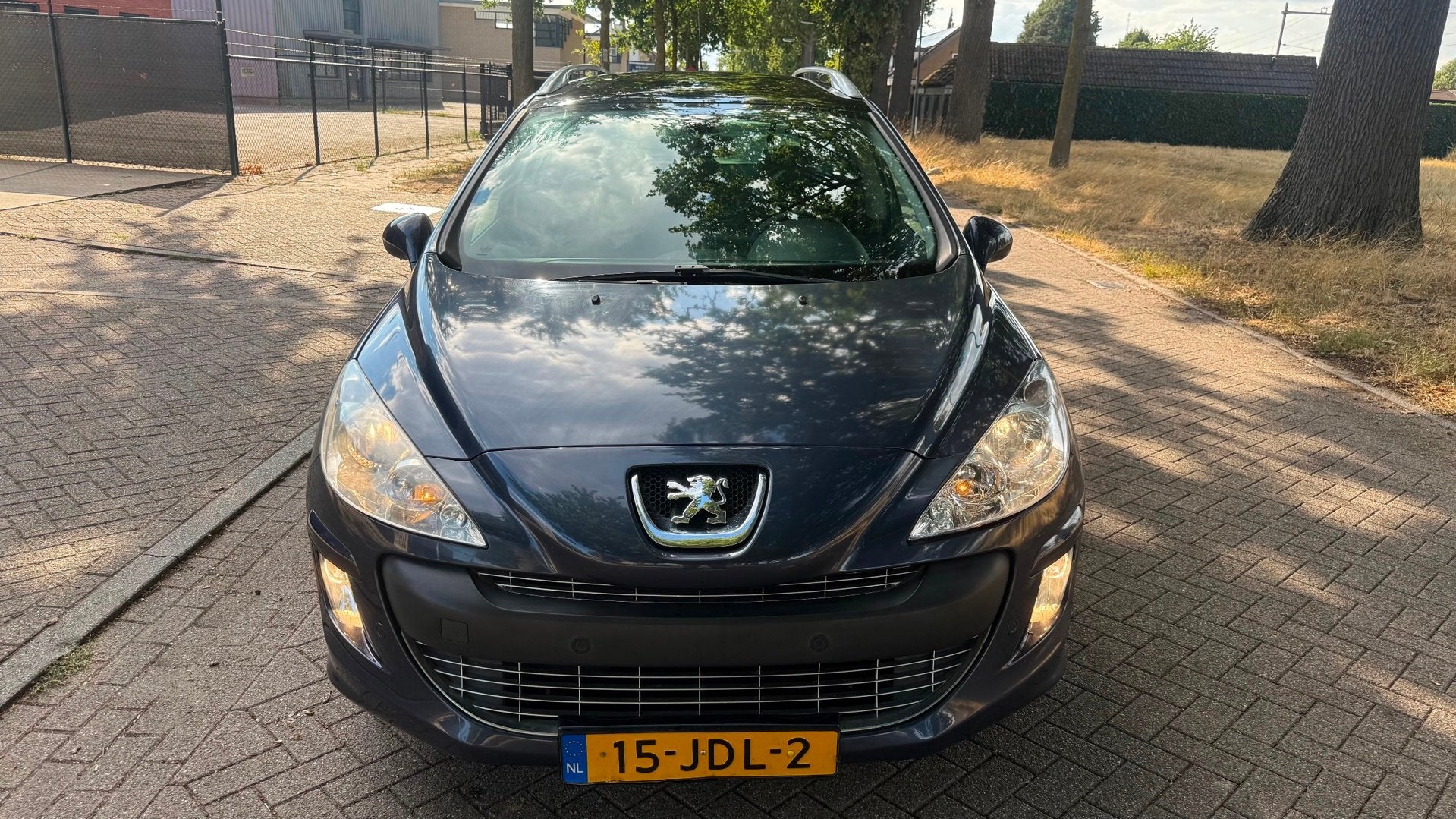 Peugeot 308 SW 1.6 VTi XS 2009 7p Première Panoramadak NIEU, Voorwielaandrijving, Gebruikt, 4 cilinders, Blauw
