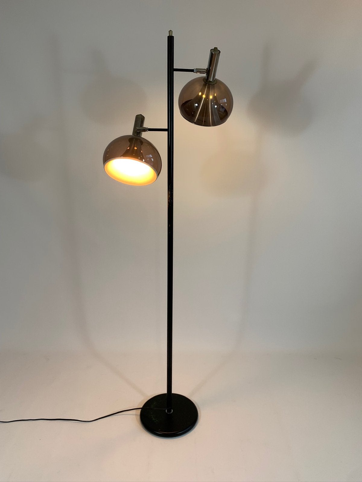 Dijkstra vloerlamp 2 spots, Ophalen, Zo goed als nieuw, 150 tot 200 cm