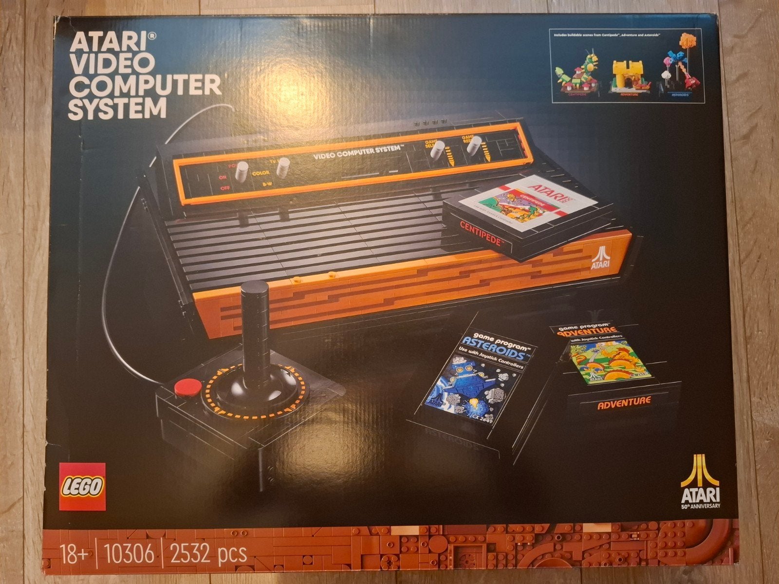 LEGO Atari 2600 Video Computer System 10306 NIEUW ONGEOPEND, Overige thema's, Lego, Nieuw, Ophalen of Verzenden