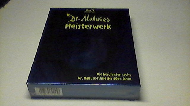 Dr Mabuses Meisterwerk / duitse blu-ray box, Verzenden, Duits, Duits, Blu-ray