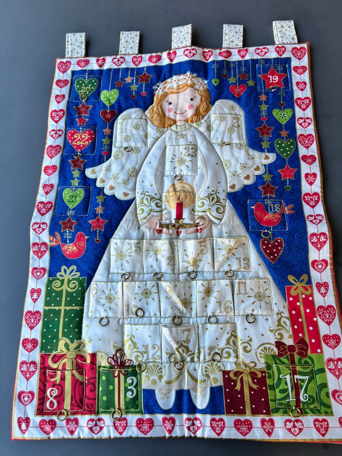 Stoffen Adventskalender., Ophalen of Verzenden, Gebruikt