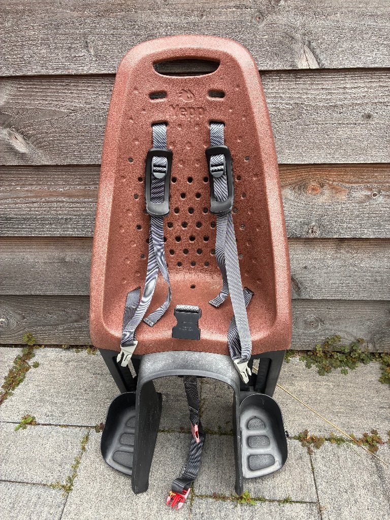 Yepp kinderzitje achter, Fietsen en Brommers, Fietsaccessoires | Fietsstoeltjes, 15 t/m 25 kg, Achterzitje, Gebruikt, Yepp