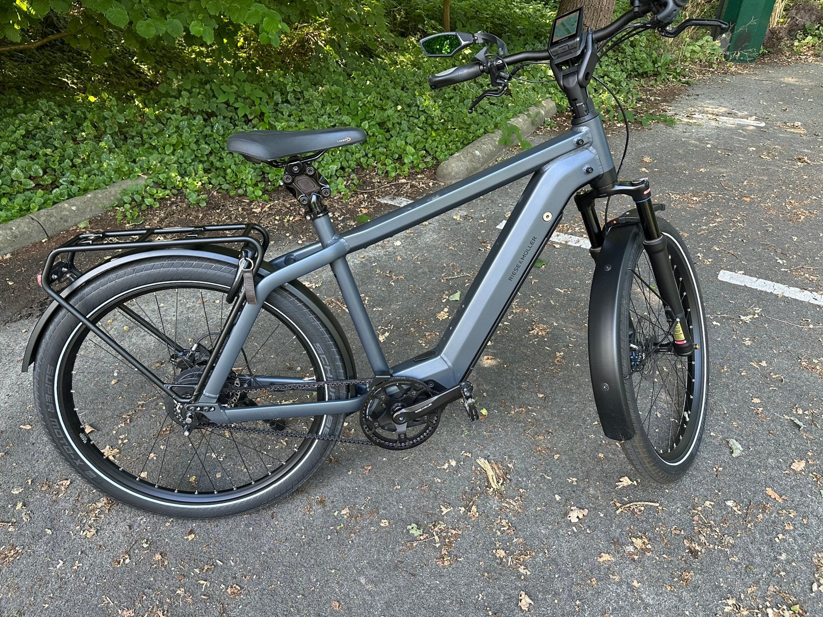 Riese & müller e-bike charger3 gt vario, Fietsen en Brommers, Elektrische fietsen, Zo goed als nieuw, 51 tot 55 cm, 50 km per accu of meer