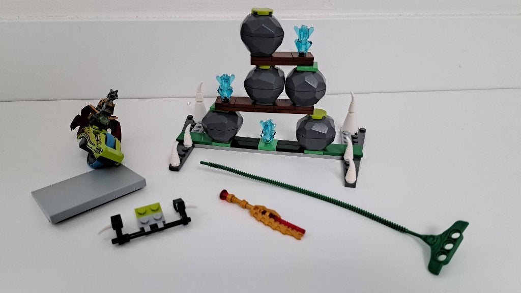 Lego Chima 70103 - Boulder Bowling - Compleet met boekje, Gebruikt, Lego, Compleet, Architecture