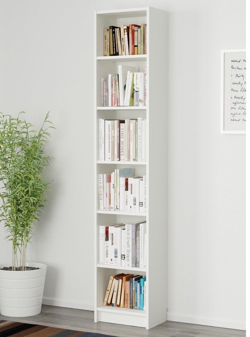 IKEA Billy Boekenkast Wit - 40x28x202 cm, Ophalen, Met plank(en), Minder dan 50 cm, Gebruikt