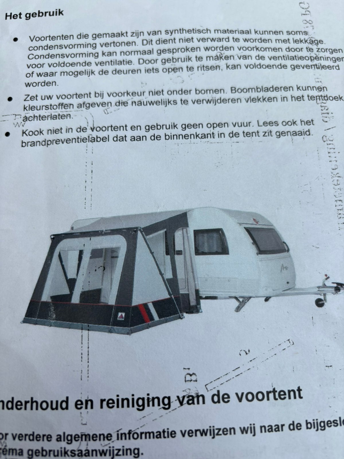 Te koop wegens overcompleet Voortent Dorema  All season, Ophalen, Zo goed als nieuw