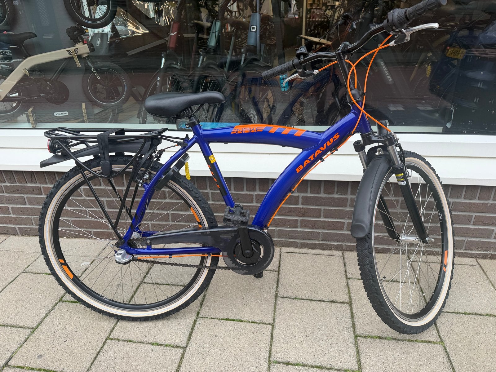 Batavus Snake 26 inch, frame 48cm - Zo goed als nieuw, 26 inch of meer, Terugtraprem, Batavus, 0000xx
