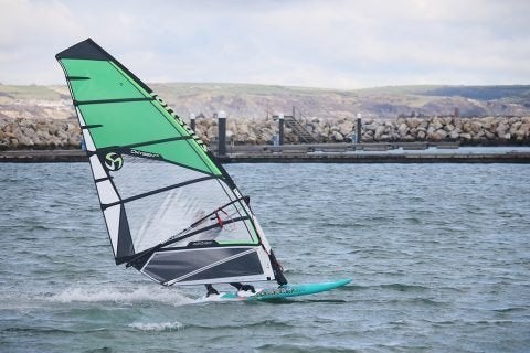 Loftsails Oxygen Green HD 7.8 (2022) ruilen tegen 7.3?, Watersport en Boten, Ophalen, 6.5 m² tot 8 m², Zo goed als nieuw, Zeil