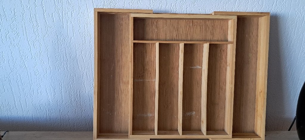 bestekbak, Huis en Inrichting, Keuken | Bestek, Ophalen, Gebruikt, Hout