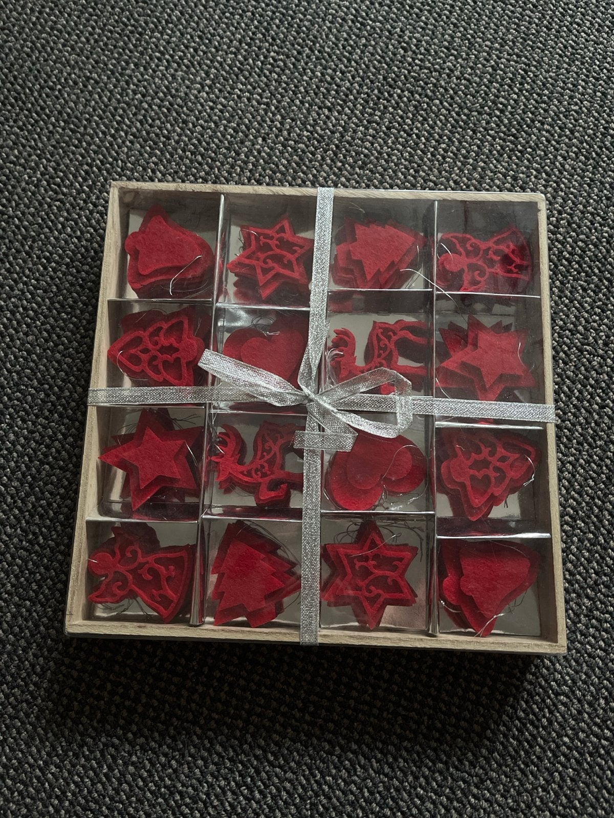 Kerst set vilten hangers, Ophalen of Verzenden, Zo goed als nieuw